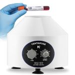 NEWTRY Electric Centrifuge Machine Desktop Lab Benchtop Centrifuges with Timer & Speed Control 4000rpm Capacity 20ml×6 800D 110V US Plug, 60HZ