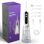 Careforce Cordless Water Flosser for Teeth Cleaning, Oral Irrigator with 5 Modes (Child Mode), 30–150 PSI, 270ml Tank, 1500mAh Battery, IPX7 Waterproof, Portable Dental Flosser for Braces & Gums