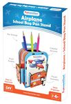 Funvention Airplane DIY Pen Stand 3D Puzzle Model Desk Organizer for 4+ Years Kids Art and Craft