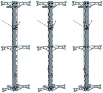 Hawk Hunting Helium 30-Inch Gen 2 Climbing Stick with Lightweight Helium Rope, Silent Stack Nesting System, and Silent Lock Technology (3-Pack)