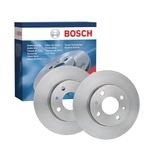 Bosch BD282 Brake Discs - 0 - ECE-R90 Certified - 1 Set of 2 Discs