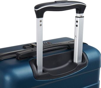 Cabin Max Anode 55x40x20 Cabin Suitcase – Lightweight 8-Wheel Carry-On with Lock, Wet Pocket, 40L