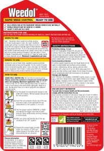 Weedol Rapid Weedkiller 3L – Fast-Acting Garden Weed Control