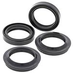 All Balls Racing 56-132 Fork & Dust Seal Kit Compatible with/Replacement for Buell, Honda, Suzuki, Yamaha