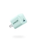 Anker Cellular Phones, Tablets, Smartwatches Usb C Charger, Nano Charger 20W Piq 3.0 Compact Fast Charger, Powerport Iii Charger For Iphone 12/12 Mini/12 Pro/Max/11, Galaxy, Ipad Pro (Mint Green)