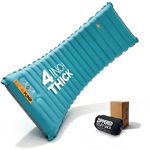 ZOOOBELIVES Extra Thickness Inflatable Sleeping Pad with Built-in Pump, Most Comfortable Camping Mattress for Backpacking, Car Traveling and Hiking, Compact and Lightweight - Airlive2000