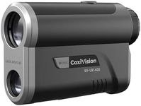 CoxiVision 1400 Yard HD Laser Rangefinder, 7X Magnification, Red OLED Display, BRD Mode, Angle Compensation, Scan