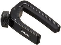 D'Addario Banjo Capo, Mandolin Capo - NS Trio Capo - Flat or Radiused Fretboards - Adjustable - Buzz Free - In Tune - Aircraft Grade Aluminum