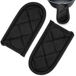Cast Iron Skillet Handle Covers - 2Pcs Iron Skillet Handle Cover Heat Resistant Kitchen Pan Covers for Cooking Cast Iron Accessories - Pot Handle Heat Resistant Sleeves Cast Iron Skillet Accessories