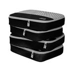 Large Packing Cubes for Suitcases - 4 Pcs set of Packing Cubes for Travel - Packing Cubes for Carry on Suitcase Organizer Bags - Travel Cubes Travel Organizer Bags for Luggage