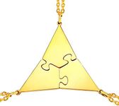 Matching Necklace Gold Plated Stain