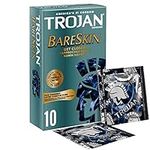 Trojan BareSkin Condoms, The Thinnest Trojan Condoms - Pack of 10