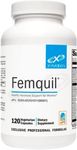 XYMOGEN Femquil - Supports Healthy Hormone Balance for Women with Folate, Calcium D-glucarate, DIM, Black Cohosh, Vitex - May Ease Common Symptoms Associated with PMS + Menopause (120 Capsules)