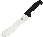 Victorinox Cutlery 10-Inch Butcher Knife, Black Fibrox Handle