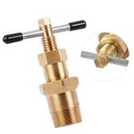 CMTOOL Olive Puller Removal Tool Compression Ring Puller 1/2 Inch 3/4 Inch Ferrule Puller Plumbing Tool Pipe Olive Remover Puller Tool Not Damage Brass Nut Compression Fitting Sleeve Angle Stop Puller