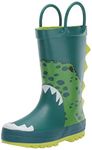 Carter's Baby Boy's Johnjayr Kids Shoes, Boys Boots (Toddler/Little Kid) Green Size: 10 M US Toddler