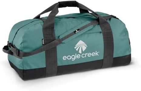 Eagle Creek No Matter What Duffle Bag for Travel - Durable and Water-Resistant, with Removable Shoulder Strap, Compression Straps, and Storage Pouch, Sagebrush, 90L
