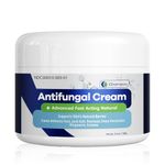 Antifungal Cream for Jock Itch: Anti Fungal Cream for Itchy Skin Relief Extra Strength - Ringworm Treatment for Humans - Athletes Foot Treatment for Feet 3.4 oz