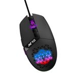 Ant Plus Ghost 10 Gaming Mouse, Wired PC Mouse with RGB Backlit and Adjustable DPI, Ergonomic Office Laptop Mouse, Computer Gamer Mouse with 7 Responsive Buttons for Windows/Mac/Linux/Chrome