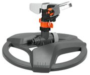 Gardena Premium Full or Part Circle Pulse Sprinkler (on a plastic sled): Premium sprinkler for watering large areas of up to 490 m², infinite range adjustment up to 12.5 m (8135-20)
