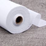 Jasol Tailoring Interfacing Canvas Paper For Stitching 100% Cotton Fusible Buckram (4 Meter), White