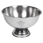 URBN-CHEF Large Stainless Steel Punch Bowl Metal Champagne Wine Beer Ice Party Bucket