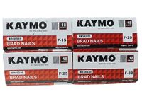 Kaymo 18 Gauge Brad Nails Set – BR18G15, BR18G20, BR18G25, BR18G30 – Multi-Length Pack for Woodworking and Carpentry