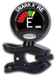 Snark X Clip-On Guitar, Bass & Violin Tuner with Rotating Display and Long Battery Life