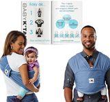 Original Baby K'tan Baby Carrier: #1 Easy Pre-Wrapped, Soft, Slip-On, No Rings, No Buckles | 5 in 1 Baby Sling Gift | The Best Hands Free Infant Wrap For Newborn to Toddler up to 35lb (See Size Chart)