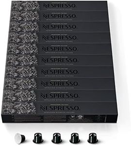 CAPSULE NESPRESSO ORIGINALI - Ispirazione Ristretto, 100 Capsule Nespresso, Intensità 10 su 13, Caffè Decaffeinato, Linea Original, Capsule Riciclabili Nespresso