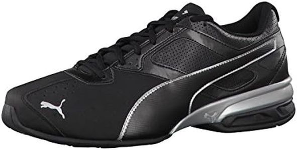 PUMA Men Tazon 6 FM Road Running Shoes, Puma Black-Puma Silver, 9 UK