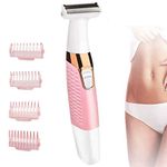 Electric Razor for Women,Wet & Dry Rechargeable Cordless Painless Lady Electric Shaver Body Hair Remover for Legs Underarms and Bikini Trimmer for Women