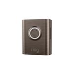 Ring Metallic Interchangeable Faceplate for Doorbells - Battery Doorbell Plus, Battery Doorbell Pro - Brushed Bronze