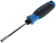 GEDORE Ratchet screwdriver, Magnetic bit holder, 1/4" 6.3 mm hex, Screwdriver, 2-component handle, 225 mm, 2675