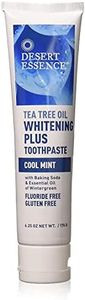 Desert Essence Whitening Plus Toothpaste Tea Tree, 176g