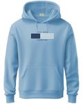 ADRO Hoodies for Men | Printed Hoodie for Men | Cotton Hoodie | Mens Hoodies | Sweatshirt for Men | Hooded Hoodie | H24-FLAG-SK-M Sky Blue