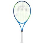 Head Ti. Conquest Tennis Racket - Pre-Strung Head Light Balance 27 Inch Racquet - 4 1/2 in Grip,Blue