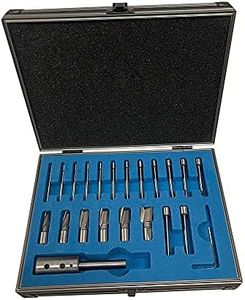 DBM IMPORTS 21 PC Set HSS Straight Shank Interchangeable Pilot Counterbore