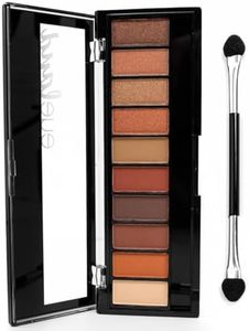 Palladio Eyeland Vibes, Escape to the Tropics, 10 Count Eyeshadow Palette, Seductive Nudes to Vibrant Hues, Complimentary Shades, Day and Night Looks, Rich Pigment, California Sunset