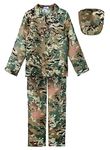 ReliBeauty Soldier Costume Army Camouflage Uniform, 2T-3T/100