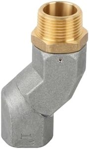 EVIL ENERGY 1" NPT Fuel Transfer Hose Swivel 360 Rotating Connector for Fuel Nozzle Multi Plane Swivel