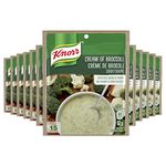 Knorr Dry Soup Mix for A Quick Delicious Soup Or Flavour Boost Cream of Broccoli No Artificial Colours Or Flavours 52 GR 12-Count