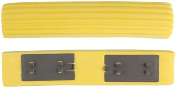 Sponge Mops for Floor Cleaning, Mop Head Refills PVA Sponge RollerMop Heads Replacements, Sponge Mop Head Replacement Super Absorbent Roller Mop Refill for Home Cleaning Tool, Yellow, Set of 2