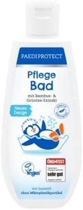 PAEDIPROTECT Baño de cuidado para bebés y niños, 250 ml, sin perfume ni microplástico, baño de espuma que cuida y limpia la piel, aporta humedad y protección, gel de lavado como baño relajante