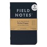 Field Notes 3-Pack Pitch Black Memo