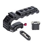 Nitze NATO Top Handle, NATO Handle with Built-in NATO Rail, Quick Release NATO Clamp, NATO Rail and Cold Shoe Adapter, Camera Top Handle for Camera Rigs (Stinger Handle) - PA28-A