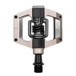 Crankbrothers Mallet Trail Mountain Bike Pedals - Champagne/Black Spring - MTB Enduro XC Trail Optimized Platform - Clip-in System Pair of Bicycle Mountain Bike Pedals (Cleats Included)