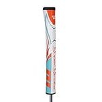 2023 Traxion Pistol GT 2.0 Golf Putter Grip, Lightweight Golf Grip, Advanced Surface Texture Non-Slip,Excellent Push for Golfer(Orange White)