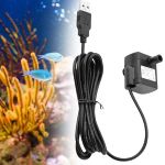 FTVOGUE 5V DC Small Water,Pumps & Accessories Power Water Pumps Pump Mini Submersible Brushless Pump Ultra-Quiet Aquarium Fish Tank Fountain Water Circulation Electric Pump