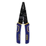 IRWIN Vise-Grip Wire Stripping Tool / Wire Cutter, 8-Inch (2078309), Multicolor